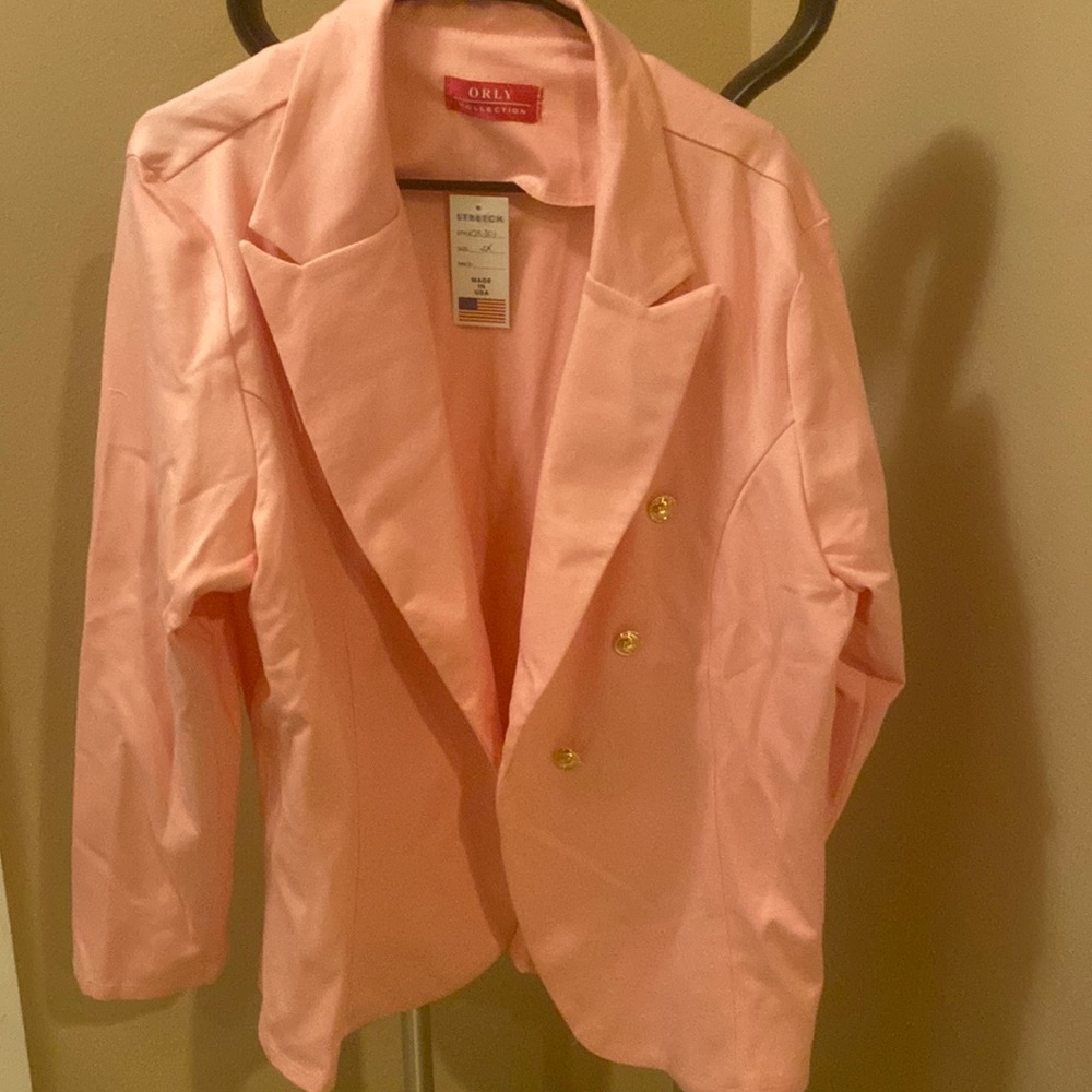 Pink blazer